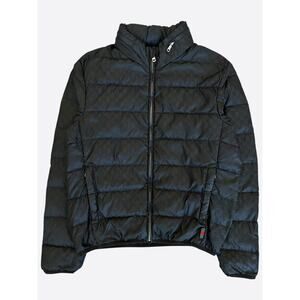 Gucci Black GG Monogram Puffer Jacket